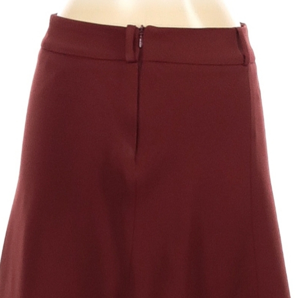 Cris Barros A-Line Skirt Size 36 Burnt Orange Rust Color Thick Fabric Brazilian - Picture 5 of 8